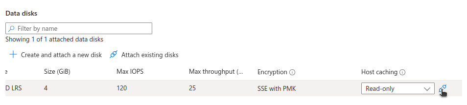 Detach external disk